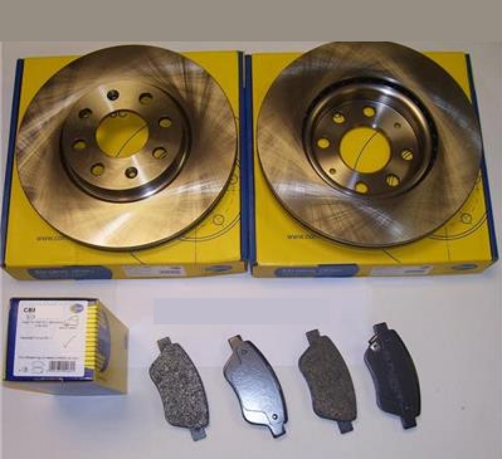 Kit discuri si placute Opel Astra H 5 prezoane 280 mm producator Comline